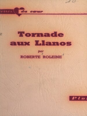 cover image of Tornade aux Llanos